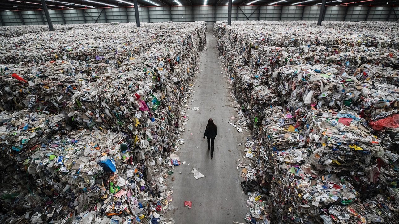 Plastic waste accumulation